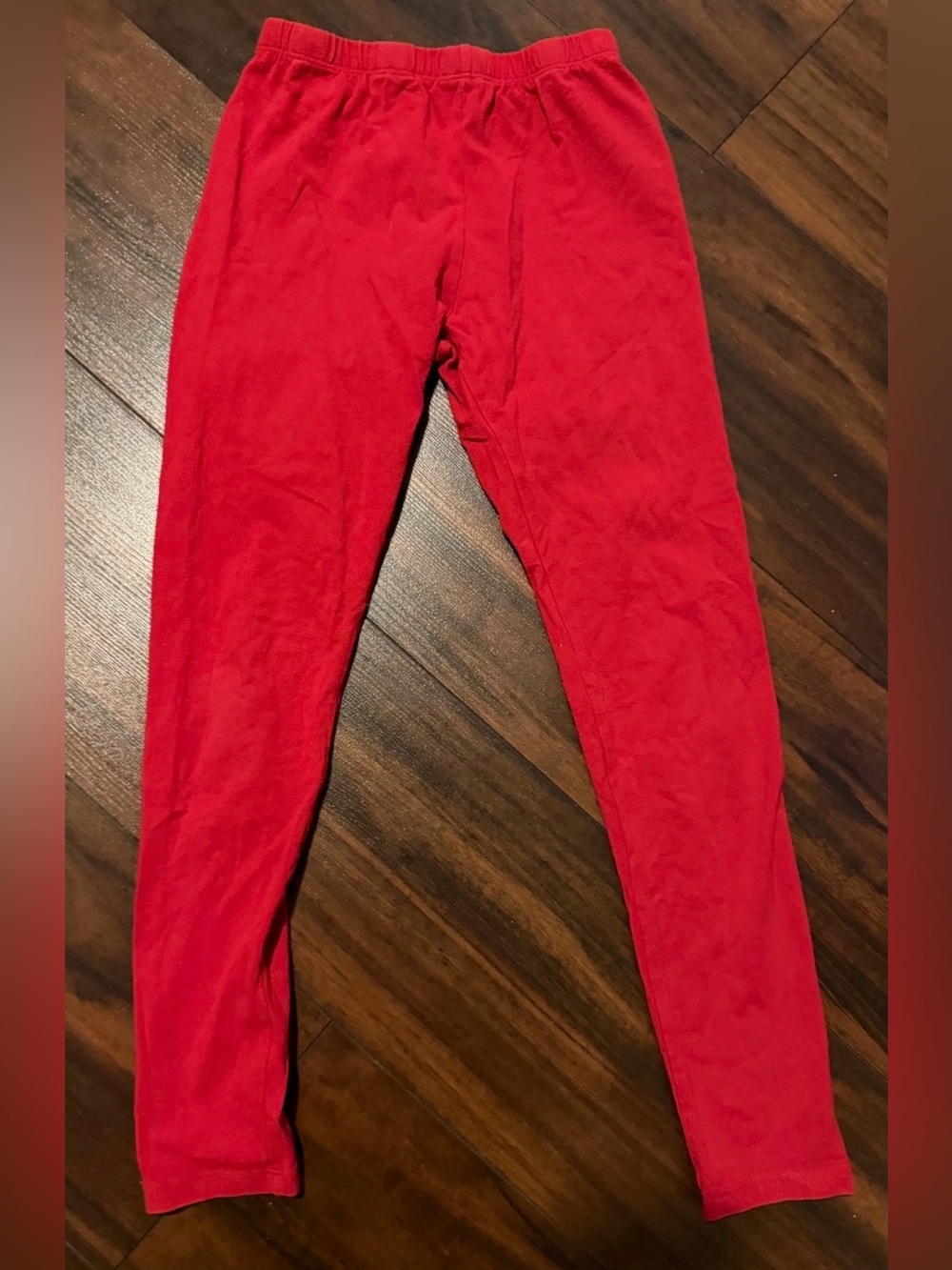 The Children's Place Bright Red Stretch Cotton Leggings